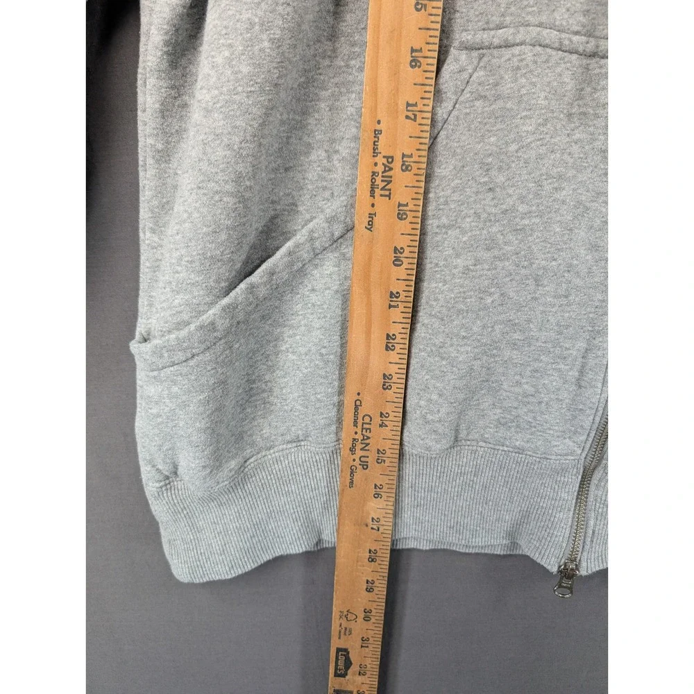 Nike Mens Sportswear Club Fleece Full Zip Hoodie Grey  Size Large